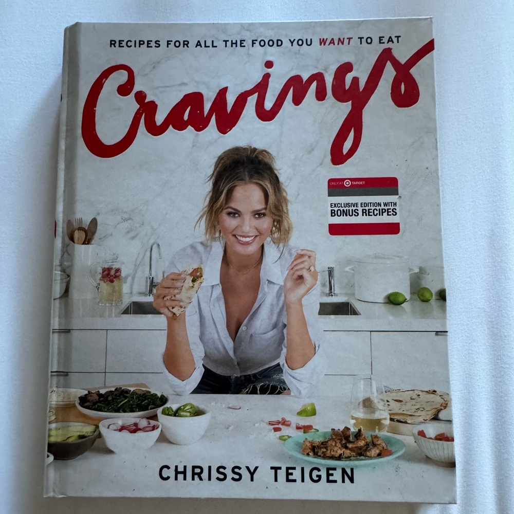 Cravings Cookbook by Chrissy Tiegan Target Exclusive